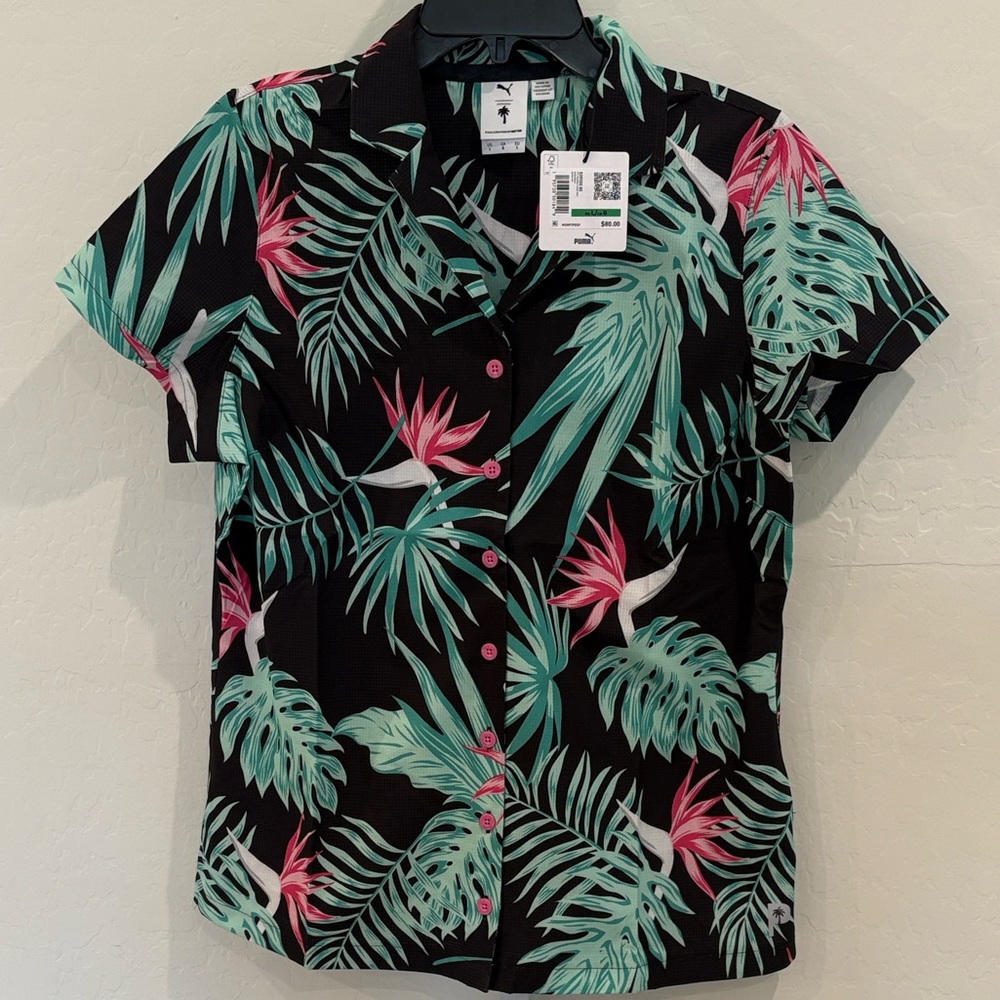 PUMA PARADISE CAMP SHIRT